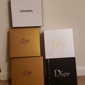 Designer empty boxes